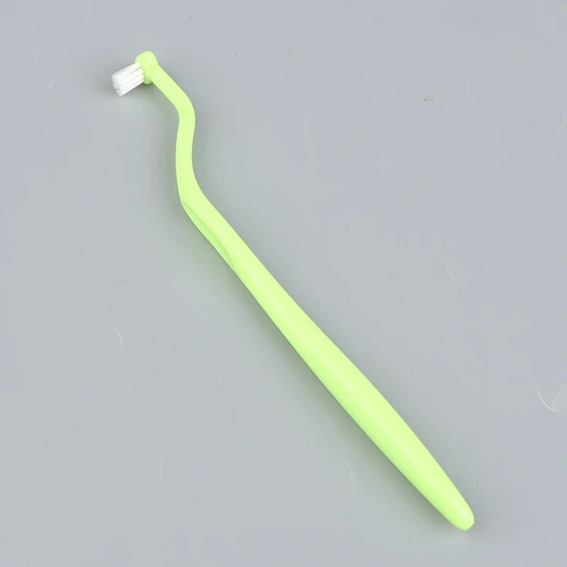 1 Pc U-shaped Orthodontic Toothbrush Soft Bristle orthodontia teeth brush brace  toothbrush small head random color