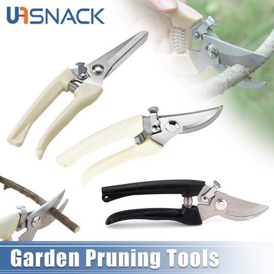 【HOT】 Powerful Gardening Pruning Shear Scissor Branch Tool Shear Stainless Steel Grafting Tool Garden Scissors Pruning Tools