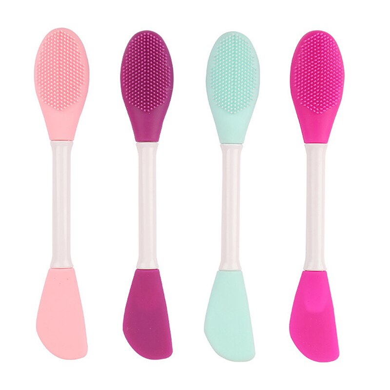 【HOT】 1Pc Multifunction Beauty Facial Stirring Brush Soft Silicone Mask Makeup Brush Cosmetics Make Up Brush Easy To Clean Tools