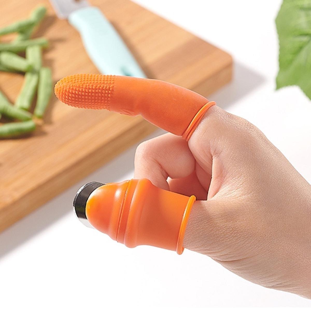 【HOT】 Thumb Cutter Multifunction Gardening Tools Kitchen Cutter Pruning Shears Garden Picking Plant Vegetables Separator Finger Tools