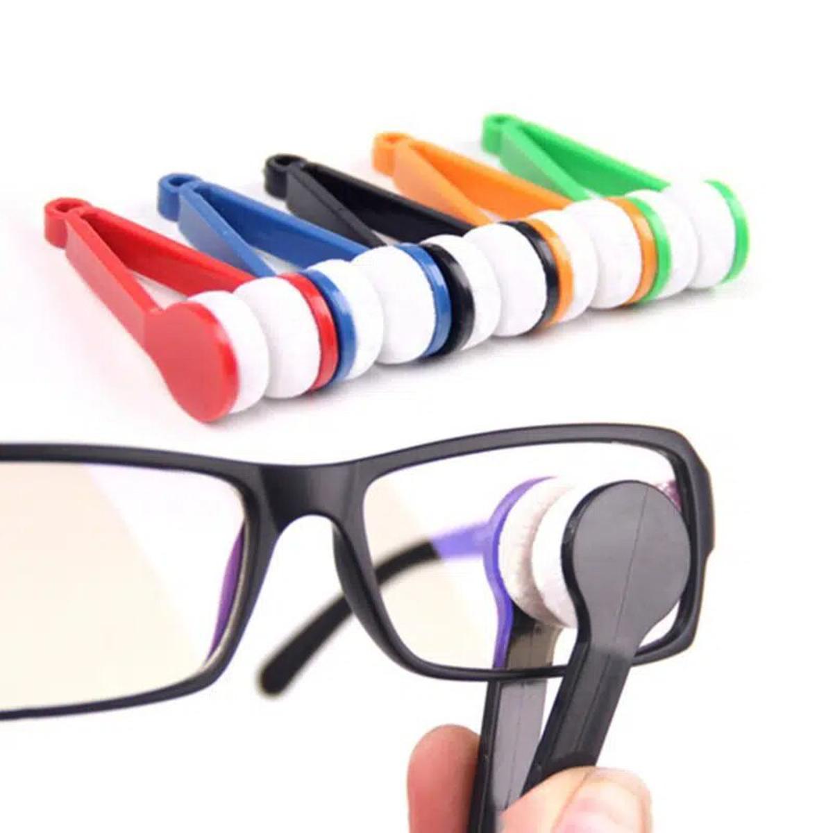 【HOT】 1Pc Portable Mini Sun Glasses Cleaner Brush, Eyeglass Spectacles Cleaner, Eyeglass Brush Cleaning Tool