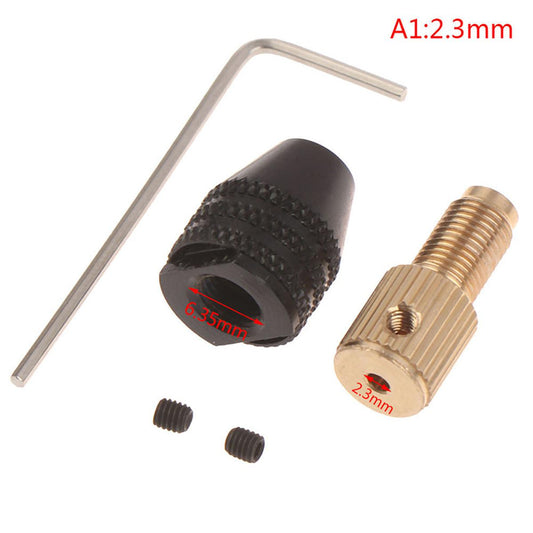 0.5-3.2 mm Drill Bit Electric Motor Micro Drill Chuck Hex Drill Chuck Adapter Encounter