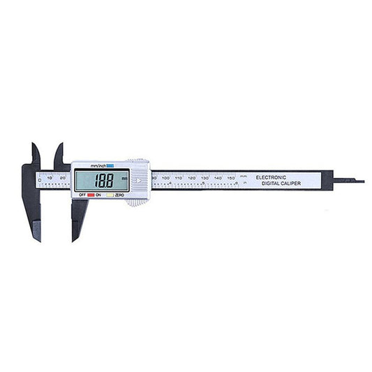 0-150mm Calipers LCD Electronic Digital Vernier Calipers Card Ruler Micrometer Measuring Tool Depth Pitch Measuring Instents