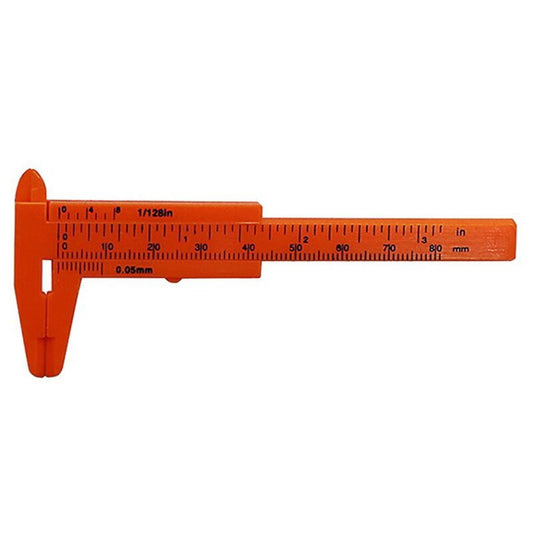 0-80mm/0-150mm 0.5mm Vernier Caliper Double  Scale Plastic Vernier Caliper Measuring Student Mini Tool Ruler Vernier Caliper