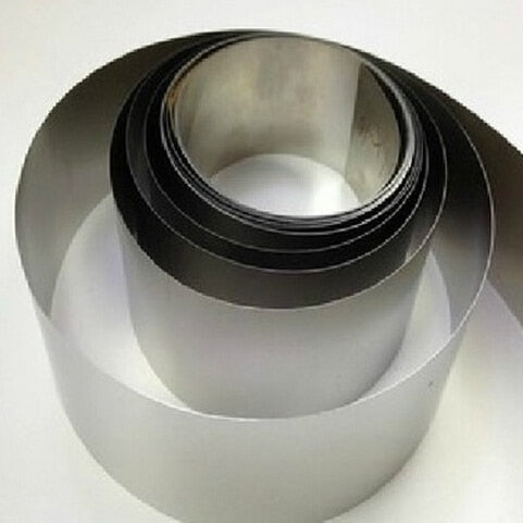 0.03mm Thickness 100mm Width 304 Stainless Steel Sheet Plate Stainless Steel Foil Thin Tape All sizes in stock