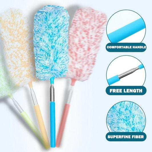 【HOT】 Washable Dusting Brush Cleaning Tool Extendable Duster