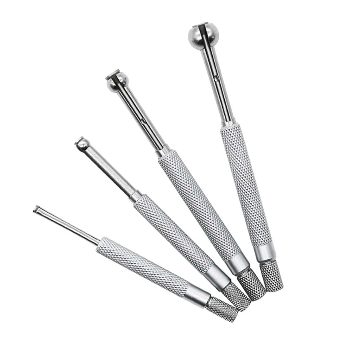 0.125-0.5In 4Pc Full-Ball Small Bore Hole Precision Gage Adjustable Bore Gauge Manual Measurement Tool