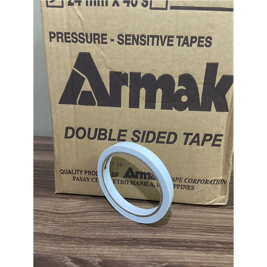 【HOT】 Armak Double Sided Tape (Assorted Sizes) Tissued Type