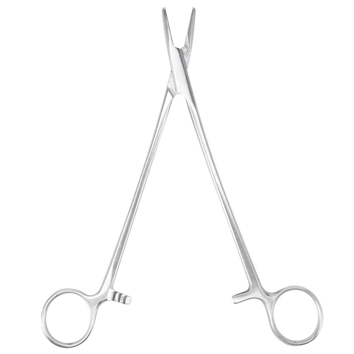 01 Needle Forceps Stainless Steel 18cm Pliers AntiRust Pets Use