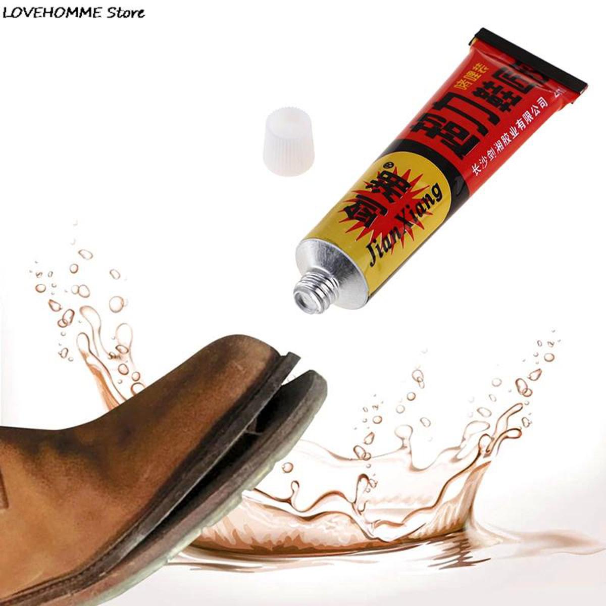 【HOT】 Super Adhesive Repair Glue For Shoe Leather Rubber Canvas Tube Strong Bond Instant Professional Grade