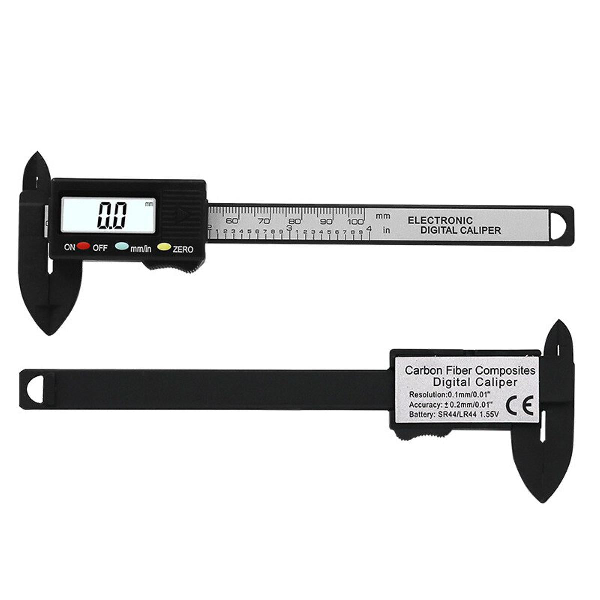 0-100mm Digital Vernier Caliper Inch and Millimeter Conversion Measuring Tool