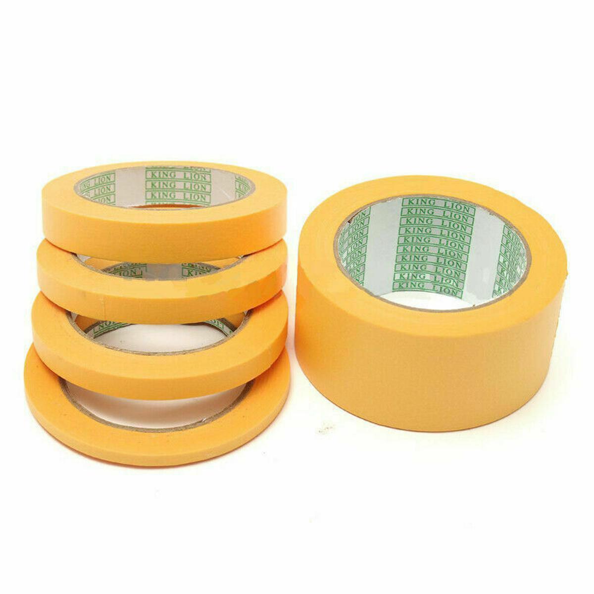 【HOT】 18/20/50M Masking Tape Adhesive DIY Painting Paper Painter Decor Craft General Purpose