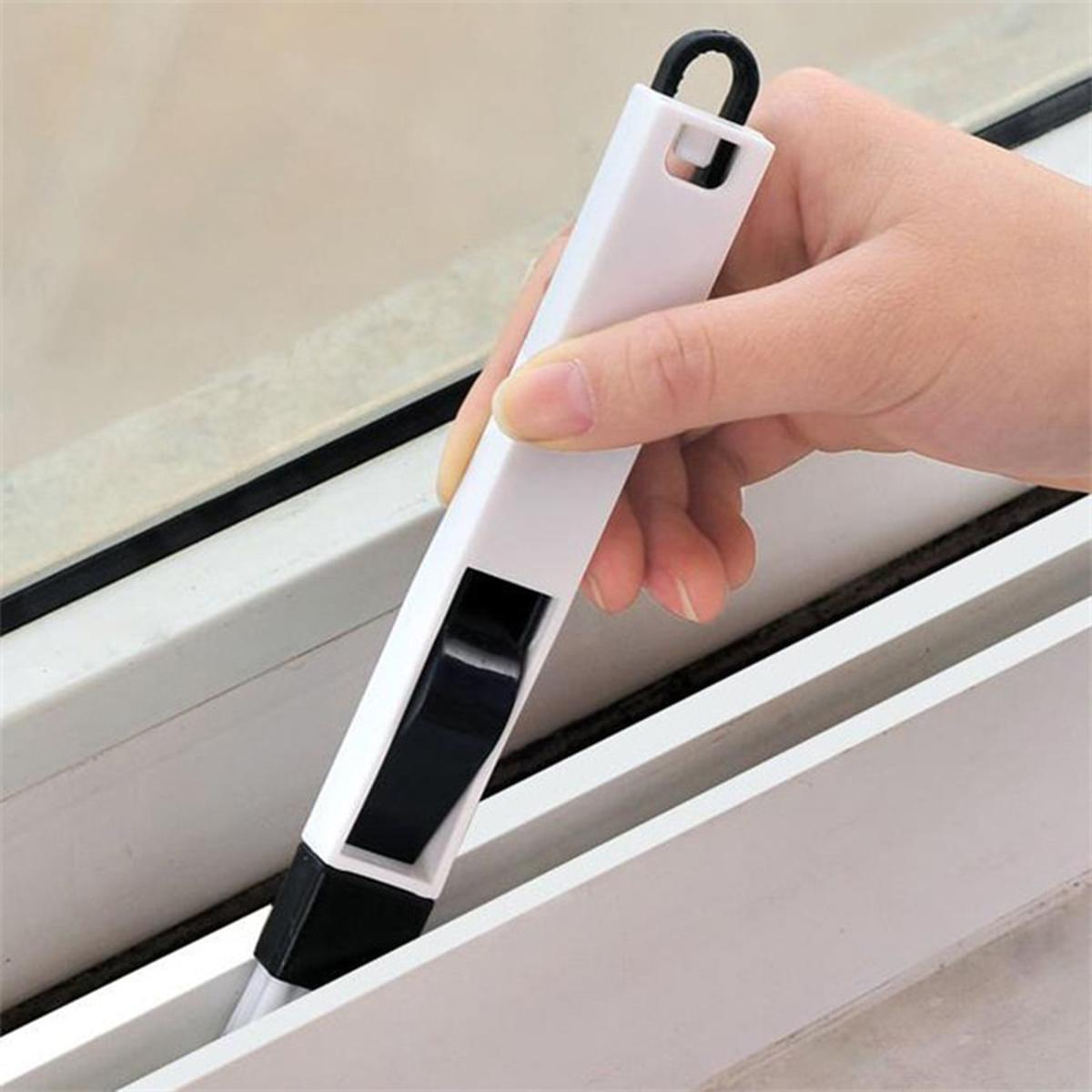 【HOT】 Window Groove Cleaning Brush Home Clean Tools Multifunctional Windows Slot Brush Keyboard Nook Cranny Dust Shovel Track Cleaner