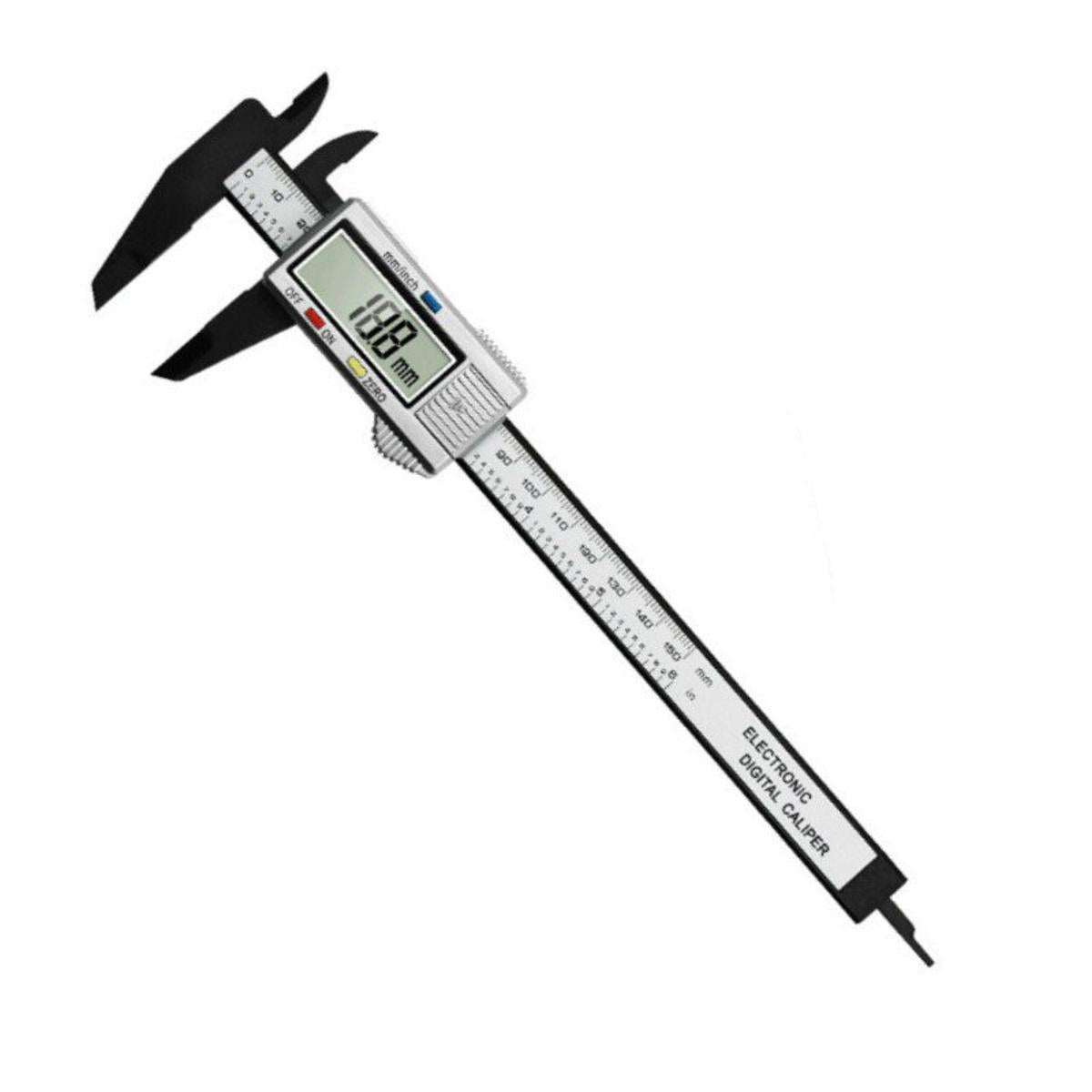 0-150mm Digital Vernier Caliper High Strength Plastic Caliper Electronic Measuring Tools