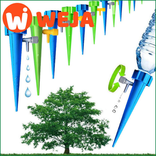 【WEJA】New 1/6/12PCS Drip Irrigation System Automatic Watering Spike for Plants Garden Watering System Irrigation System Greenhouse