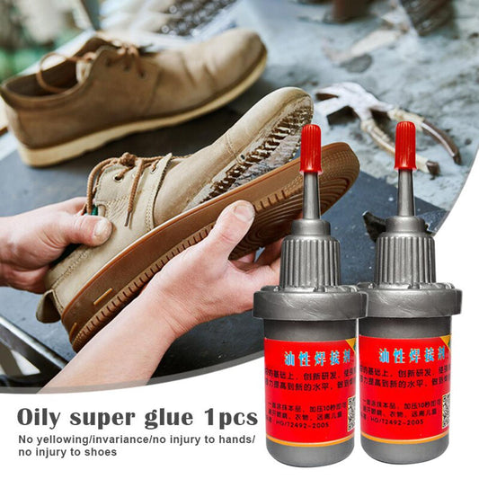 【HOT】 Strong Waterproof Multi Purpose Adhesive Glue Plastic Metal Rubber Tire Repair Glue Soldering Agent 0.5 Fl Oz Liquid Leather FU