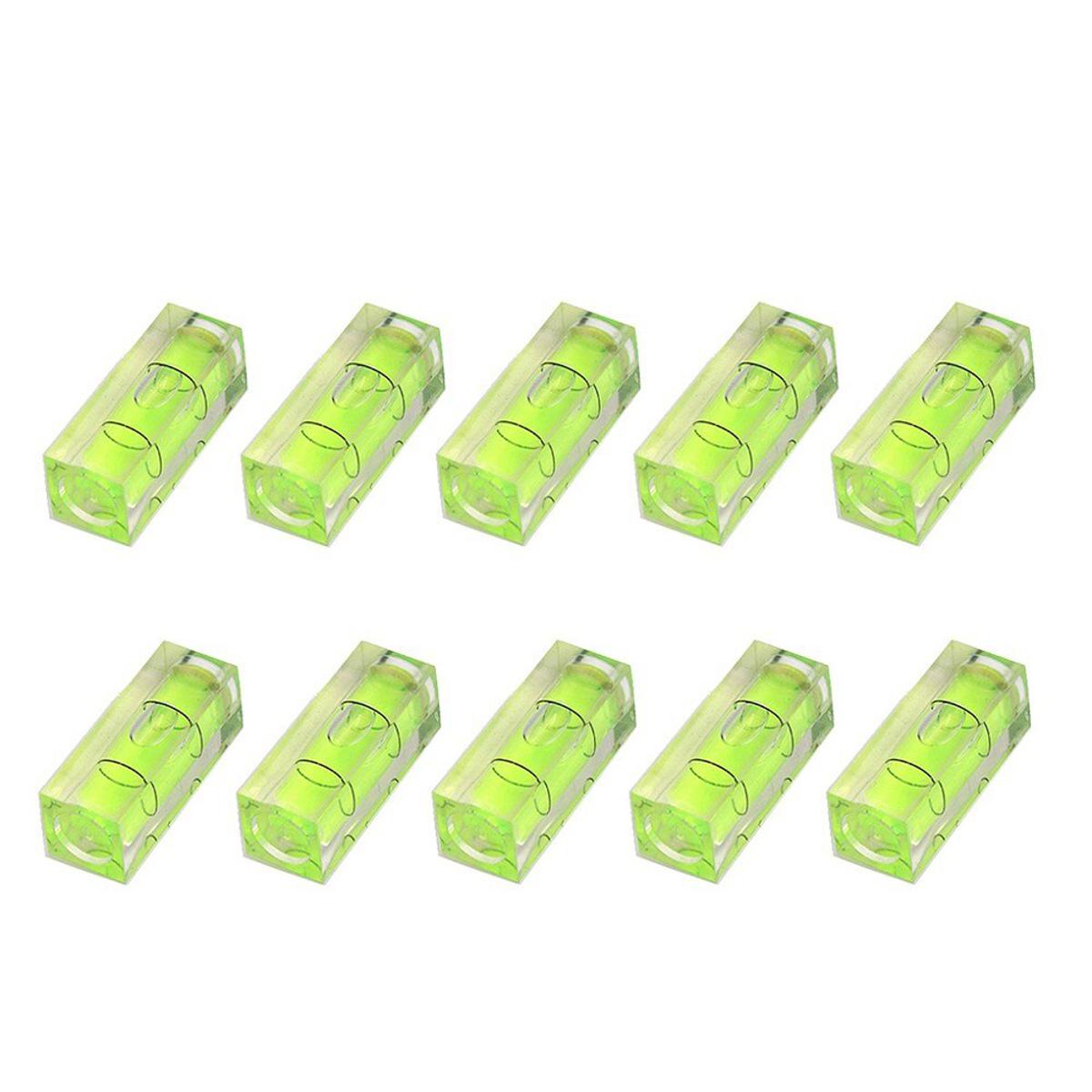 【HOT】 5/10Pcs Set Square Mini Spirit Level Bubble With Magnetic Stripe Small Leveller Spirit Degree Mark Surface Level Measuring Tools