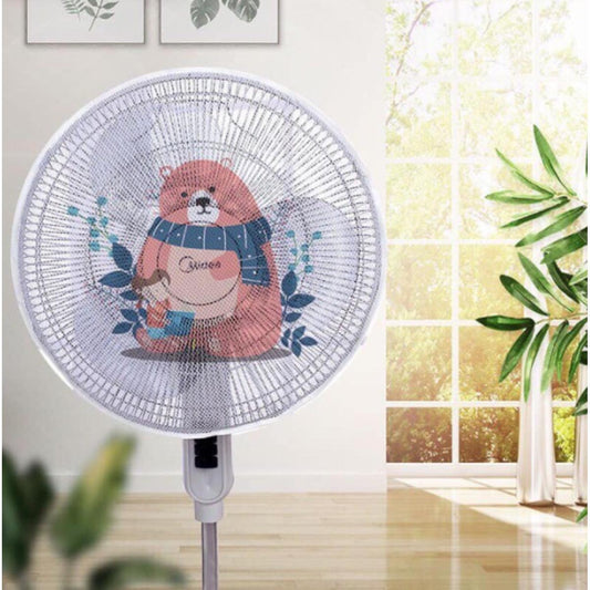 【FUN LIVE】 40-50 Cm Cute Cartoon Electric Fan Cover Circular Fan