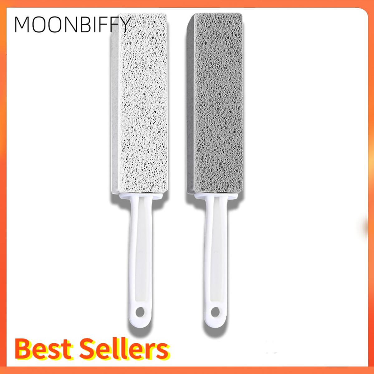 【HOT】 Pumice Stone Toilet Brush Bathroom WC Toilet Cleaning Brush Wand Tile Sink Bathtub Limescale Stain Remove Washing Cleaning Tool