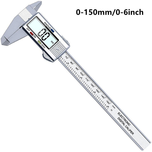 0-150mm Digital Vernier Caliper 6 Inch Electronic LCD Digital Caliper Display Ruler Micrometer Vernier Caliper Measurment Tool-2