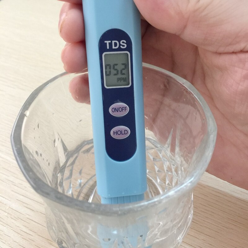 0-9990ppm Digital TDS Meter Filter Pen Portable Tap Bottled Water Quality Purity Monitor TDS Dissolved Solids Tester Data Hold