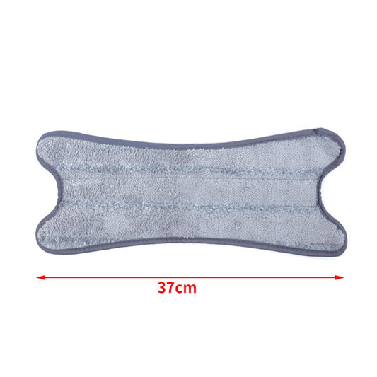 1 Set 2 Pcs Fiber Flat Mop Head Floor Cleaning Cloth X Type Replace Cloth Mop Cloth Household Cleaning Mop Accessories