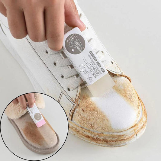 【HOT】 1Pcs Cleaning Eraser Suede Sheepskin Matte Leather Fabric Shoe Care Clean Brushes Rubber White Shoe Sneakers Boot Cleaner Care