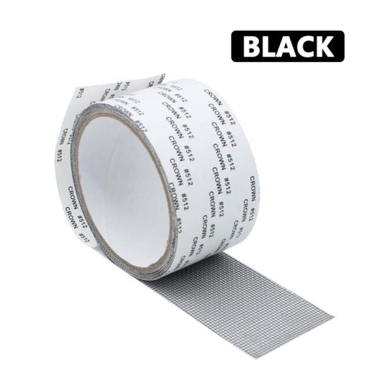 【FUN LIVE】 Window Screen Repair Kit Door Window Patch Tape Strong Adhesive Long Lasting Fiberglass Covering Mesh Repair Tape Set