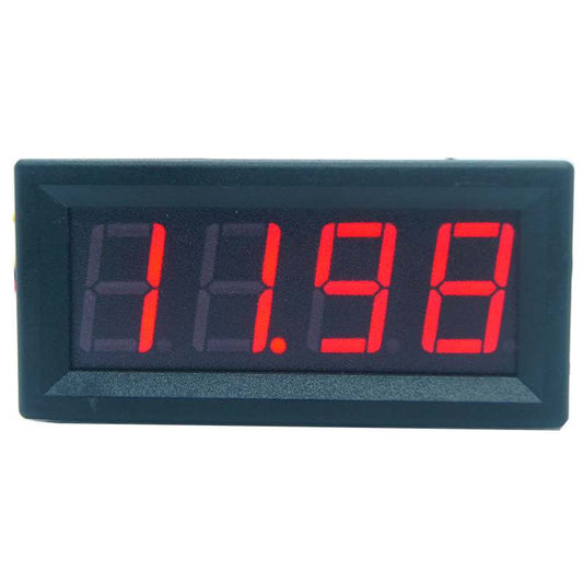 0.56in LED 4 Bits Ammeter Panel Amp Current Meter Tester for Car Home