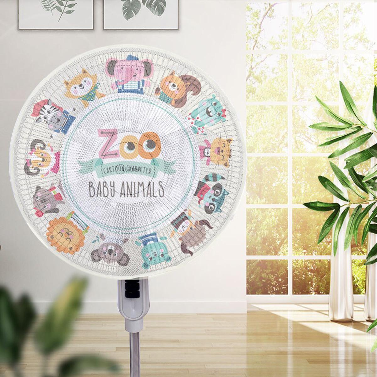 【FUN LIVE】 No Mesh Fan Safety Mesh Cover Children's Protection Children's Anti-Pinch Baby Electric Fan Protection Cover