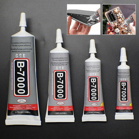 【HOT】 B7000 Tasteless Super Glue 110Ml/50Ml/25Ml/15Ml/9Ml Sealant For Diy Crafts Jewelry Rhinestone Glass Mobile Phone Shoes Toy