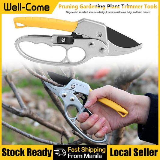 【Footprint】 High Carbon Steel Pruning Shears Cutter Gardening Plant Scissor Branch Pruner Trimmer Tools