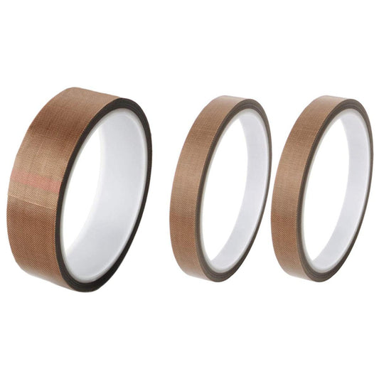 1 Roll PTFE Tape for Vacuum Sealer Machine,Hand and Impulse Sealers (1 Inch x 33 Feet) & 2 Roll (1/2-Inch x 33 Feet)