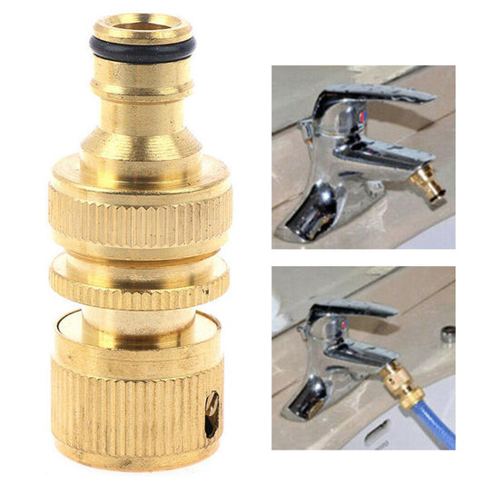 1 Pair Garden Hose Quick Connector 3/4