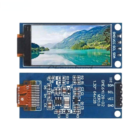 0.96 1.3 inch OLED display 64×128 LCD module SH1107 LCD 1.3