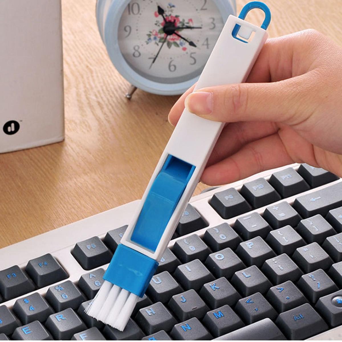 【HOT】 1PC Multifunction Window Computer Groove Cleaning Brush Door Keyboard Gap Cleaning Tool Household Cleaning Supplies Slot Cleaner