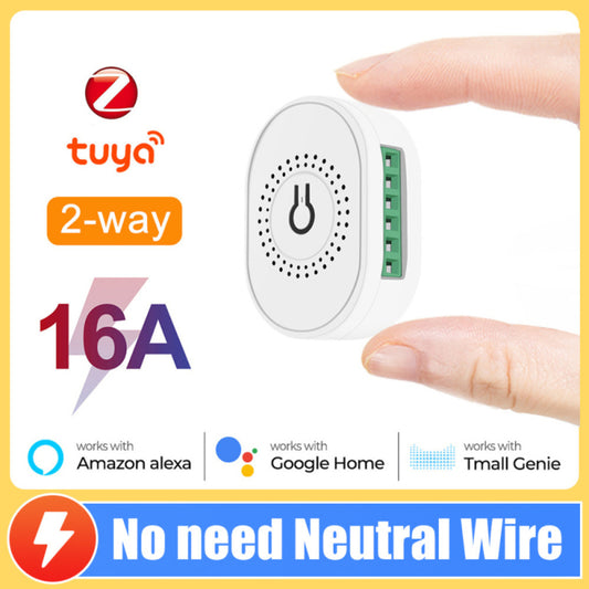 【ready stock/on sales】Tuya Zigbee Smart Switch Hub Gateway Support Two Way Control Remote Control App Work with Smart life Alexa Google home