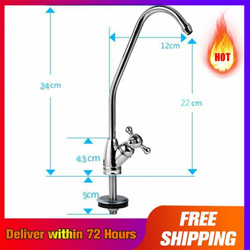 【Free Shipping + Super Deal + Limited Offer】Chrome Reverse Osmosis Sink Tap Swivel Trigeminal Drinking Water Purifier Faucet