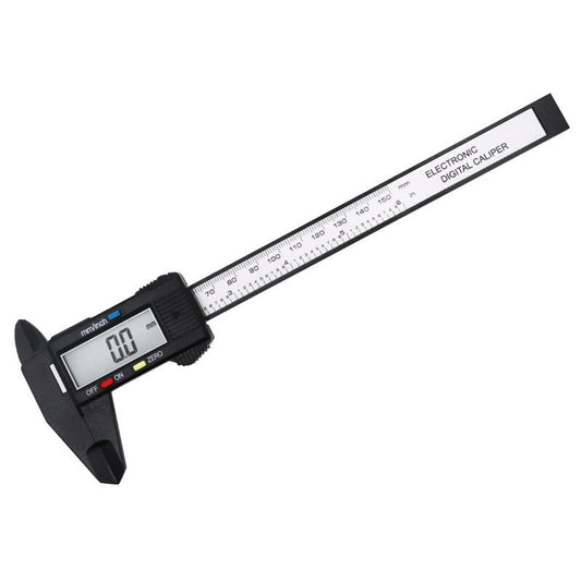 0-100mm 0-150mm Digital Vernier Calipers measure LCD Electronic Caon Fiber Gauge height measuring instents