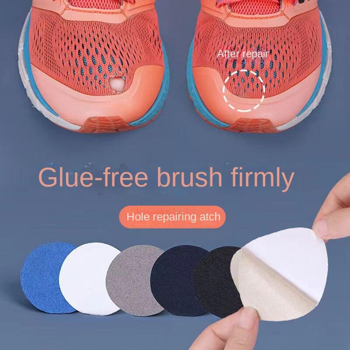 【HOT】 Shoe Patch Vamp Repair Sticker Subsidy Sticky Shoes Insoles Heel Protector Heel Hole Repair Lined Anti-Wear Heel Foot Care Tool