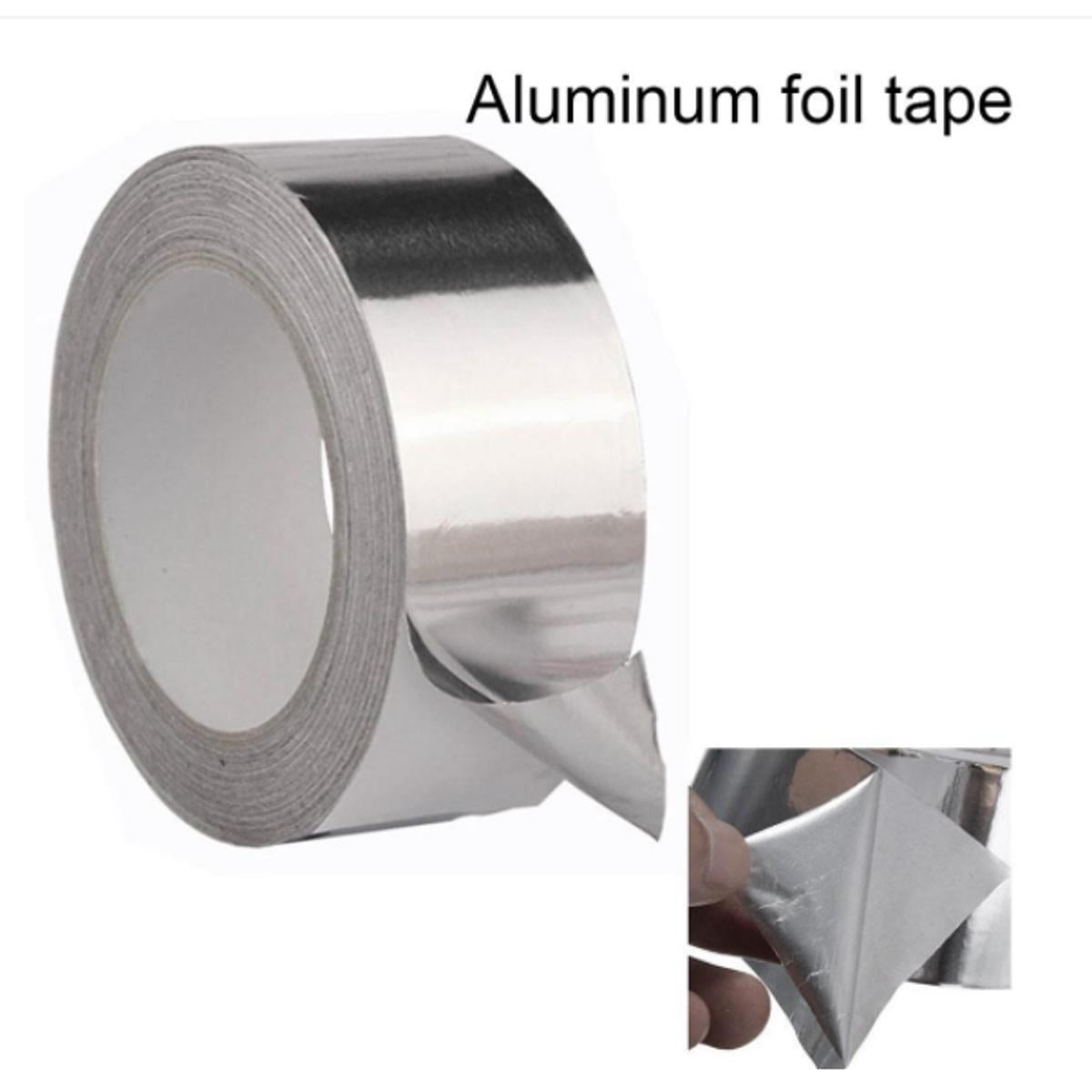 【HOT】 48Mm X 16M Roll Aluminum Foil Adhesive Sealing Tape