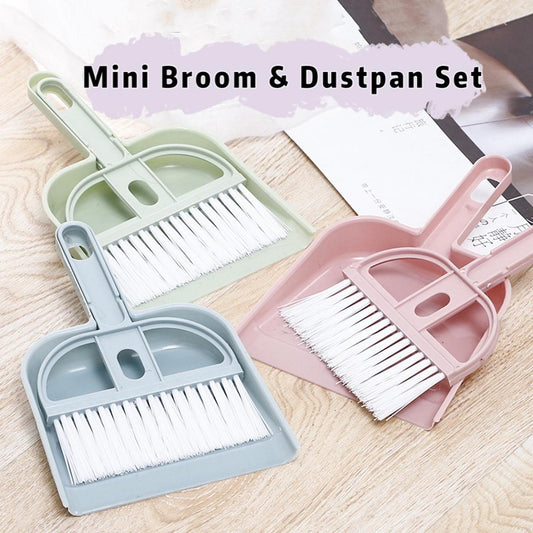 【HOT】 Pet Wonderland 2 In 1 Mini Broom And Dustpan Set Plastic Desktop Sweep Cleaning Brush Pet Accessories Clean Tool Set Home Improvement Keyboard Cleaning Set Hand Tool